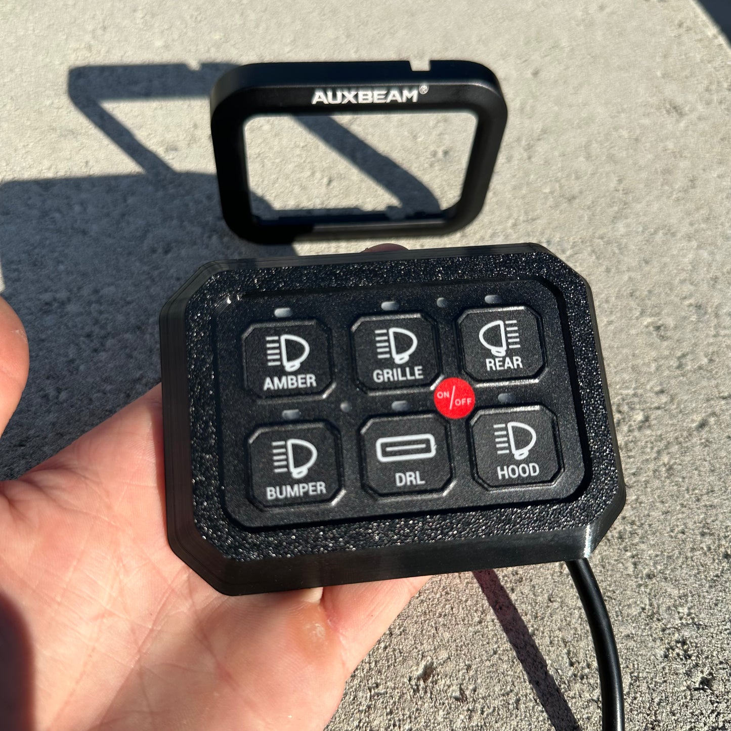 AUXBEAM 6 Switch Panel Housing