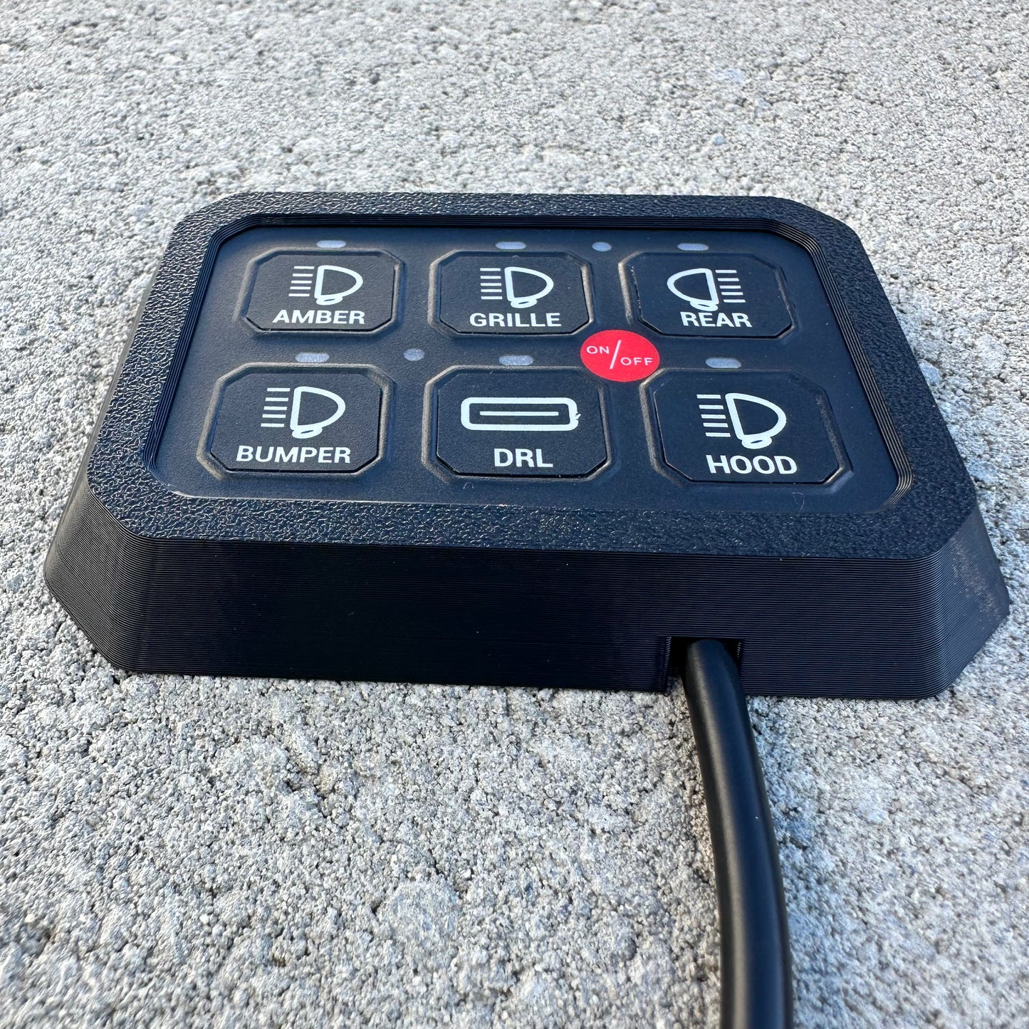 AUXBEAM 6 Switch Panel Housing