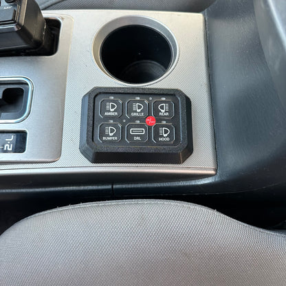 AUXBEAM 6 Switch Panel Housing 2nd Gen Tacoma Specific